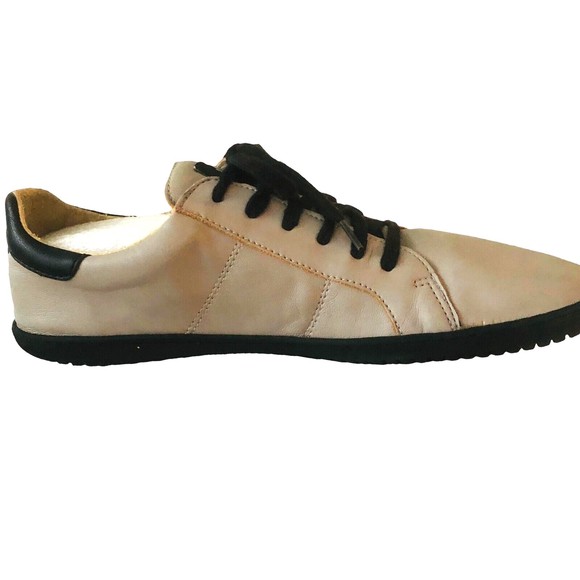 Groundies Urban Barefootwear Minimalist Supersoft Vegan Sneakers Beige Women 41 - Picture 2 of 9